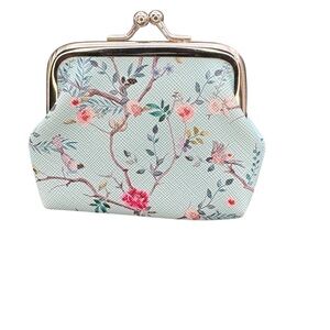 Brand New Floral Print Women's Coin Holder